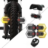 AliExpress NONE Cycling Bike Turn Signal Light + Bike Electronic Bell Horn For LED Bicycle Wireless Remote Control Taillight Warning Tail Lamp