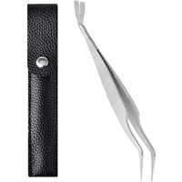 Professional Tick Removal Tool Stainless Steel Tick Tweezers For Cat Dog Quick Effectively To Remove Fleas Louses Ticks For Pets