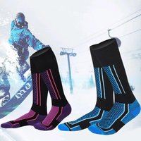 AliExpress Swokii Outdoor Men Women Ski Socks High Tube Winter Thick Warm Sports Socks Snowboard Skiing Hiking Cycling Mountaineering Socks