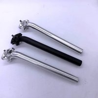 AliExpress JINLUO Bike Seatpost Forged Integrated Aluminum Seat Tube 25.4mm 27.2mm Diameter 300mm Length Bicycle Cycling Parts