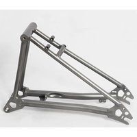 AliExpress NONE Titanium P Line Folding Bike Rear Frame, C Brake, 112mm, Triangle