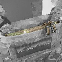 PEW TACTICAL FERRO STYLE Zipper FCPC V5 Tactical Vest Special Chest Zipper Cover Vest Foreplate Carrier Joint Zipper