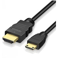 Gold Plated Mini HD to HD Cable 1080P Male to Male Effect Mini HDMI-compatible Cable Adapter 1M 2M 3M 5M 10M for HDTV Projector