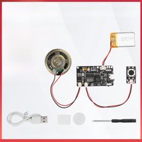 GC03 Recordable Sound Module 8M MP3 Button/Magnet Control Music Voice Player Board with Speaker for Greeting Card Gift Christmas