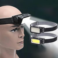 AliExpress cycle zone Powerful Headlamp Type-C Charging Headlight 5 Mode Head Torch Built-in Battery Head Flashlight Outdoor Camping Emergency Lantern