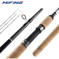 MIFINE HULK SUPER Feeder Fishing Rod Lure 140G Length 3.0M/3.3M/3.6M/3.9M with 3 Tips Portable Feeder Spinning Poles Pesca