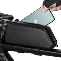 AliExpress Rhinowalk 1.5L Waterproof Top Tube Bicycle Bag Hard Shell Bike Bag Stable Cycling Frame Bag Bike Accessories for Road bike
