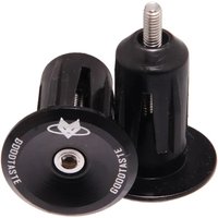 AliExpress nfox Road Mountain Bike Handlebar Cap Bicycle Handle Bar End Plugs Inflated Aluminum Alloy Lock Plug One Pairs Mtb Accessories Grips