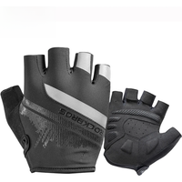 AliExpress ROCKBROS Cycling Gloves Half Finger Shockproof Wear Resistant Breathable MTB Road Bicycle Gloves Men Women Sports Bike Equipment