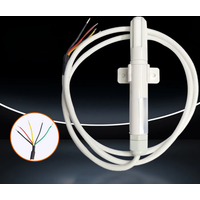 BME280 Temperature Humidity Sensor Probe Cable 1M 2M 3M 5M Digital Sensor I2C RS485 Output Modbus Waterproof High Precision