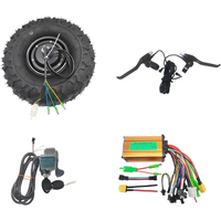 AliExpress High Torque Wheelbarrow 24v 36v 48v 350w 500w Electric Brushless Motor Kit 14.5inch Off-Road Tires