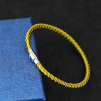 Simple Style Keel Rope Bracelet Unisex Magentic Clasp Lucky Red Thread Braslet Friendship Jewelry Beach Accessories Gift Joias