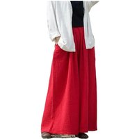 2025 New Summer Autumn Solid Pants with Pockets Loose Women Vintage Soft Cotton Linen Wide Leg Long Trousers harajuku pants