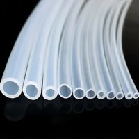 Transparent Silicone Tube ID 0.5 1 2 3 4 5 6 7 8 9 10mm Food Grade Flexible Tubing Pipe Temperature Resistance Nontoxic Hoses