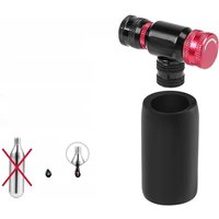 AliExpress NONE ESLNF Mini Bicycle CO2 Pump Portable Tire Inflator For Schrader Presta Adapter MTB Road Bike Aluminum Alloy Automatic Pum