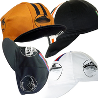 AliExpress Batavus Retro Molteni Cycling Caps Black/White/Orange Bike Hat One Size Fits Most