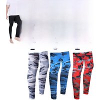 AliExpress NONE 1Pcs SUmmer Anti-uv Sun Protection Cycling Leg Sleeves Silk Ice Breathable Cover Bike Racing MTB Leg Sleeve For Man Woman