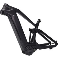 AliExpress heppe Carbon Electric Bike Frame M620 Mid-Motor 1000W E-bike Frame 27.5/29ER 17/19inch Carbon Frame Black MTB Frame Integrated Battery