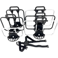 AliExpress NONE Folding Bike Front Bags Racks Bracket For Brompton Bicycle Backpack S-bag Carrier Block Frame Aluminum Alloy Brackets