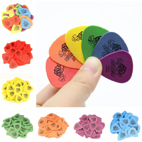 50pcs Dunlop Guitar Picks Electric Guitar Parts Picks Accessories 6 Kinds Thickness Picks