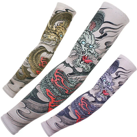 AliExpress Dragon Game Arm Sleeves, Arm Warmers, Cycling Cuffs, Arm Warmers, Quick Dry, Sport Gaming, Tattoo Sleeve, Elbow Pads, Arm Cover