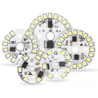 10pcs/lot LED Chip 3W 5W 7W 9W 12W for Light Bulb 90 Lumen/W 2835SMD Round Light Beads AC 220V-240V Bulb Chips Lighting Lamp