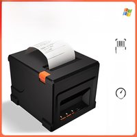 80mm Thermal Receipt Printer Automatic Cutter Restaurant Kitchen POS Printer USB LAN Bluetooth 8360