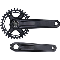 AliExpress Shimano SHIMANO DEORE M6100 MTB Crankset FC-MT510-1 32T 34T Original or Original Arm with DELIC Chainring 34T 36T
