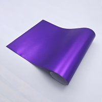 AliExpress NONE Mirror Matte Chrome Purple Motorcycle Tank Wrap Film Air Release Self-Adhesive Satin Metallic Vinyl Sticker for Bike Styling