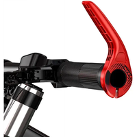 AliExpress enlee ENLEE 1 Pair Adjustable Small Auxiliary Bicycle Handlebar Vice Handle Rest Cow Horn MTB Cycling Fatigue Relie Accessories