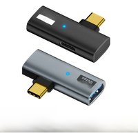 USB C Headphone and Charger Adapter 1 in 2 out Type C Audio Adapter with PD100W Fast Charging USB C Splitter for Iphone 15/16
