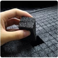50x30cm Pick Pluck Plaid Pearl Cotton Insert Hard Case High Density Pre-Cut Toolbox Foam Precorted Shadow Foam Lining Packaging