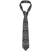 Custom Fashion Masonic Mason Freemason Pattern Neck Ties Men Silk Neckties for Business Gravatas