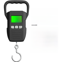 60kg/10g LCD Digital Hanging Scale Electronic Weighting Luggage Scale Battery/USB Charging Portable Weighing Balance Tools