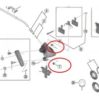 AliExpress Shimano BR-R7170/R8170/R9270 Disc Brake Caliper Bleed Screw Cap Bleed Boss Cap Y2J706000 Y2HW08000 Y2HW10000