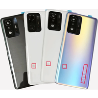 100% A+++ Glass Back For Xiaomi 11T 5G / 11T Pro 5G Battery Cover Door Back Housing Rear Case Replacement Parts +Camera Lens