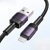 Toocki 2.4A USB Lighting Cable for iPhone 14 13 12 11 Pro Max Plus 8 7 5 6 AirPods Fast Chrging Cable for iPhone