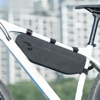 AliExpress ROCKBROS Bicycle Bags Bike Frame Front Tube Bag Large Capacity Waterproof Triangle Bag Cycling Storage MTB Road Bike Accessories