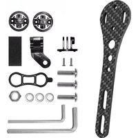 AliExpress BUCKLOS Carbon Fiber Speedometer Holder Road Mountain Bike Computer Holder for Garmin Bryton Bicycle Stopwatch Holder Bike Parts