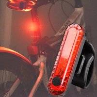 AliExpress Bike Rear Tail Light USB Rechargeable White Red LED Bright Bicycle Taillights Safety Warning Helmet Lights Cycling Accessories