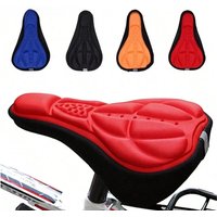 AliExpress pinmoap Mountain Bike 3D Saddle Cover Thickened Comfortable Foam Seat Cushion Super Breathable Silicone Bicycle Seat Cushion Accessories