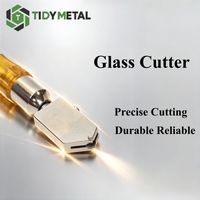 Professional Diamond Glass Cutter for Thick Glass Multifunctional Heavy Duty Push Scorer Tile & Glass Cutting Tool for Home Use