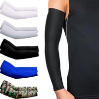 AliExpress 2Pcs Unisex Cooling Arm Sleeves Cover Women Men Sports Running UV Sun Protection Outdoor Fishing Cycling Sleeves for Hide Tattoo