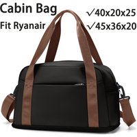 Cabin Bag 40x20x25 Ryanair, 45x36x20 Large Maximum Hand Luggage for Men and Women, Sports Tote Weekender Bag, Travel Duffel Bag