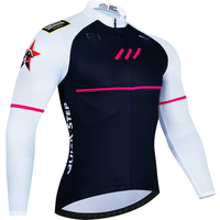AliExpress NONE Quick Step 2024 Spring and Autumn Cycling Clothes Long sleeved Men's Mountain Bike Shirt Team Bike Wear Summer Outdoor Clothes Q