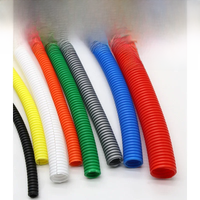 1/5/10M Wire Conduit Cable Wrap Harness Wire Threading Plastic Wire Protection Sleeve Flexible Split Loom Tubing Corrugated Pipe