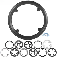 AliExpress X Autohaux Bicycle Crankset Protective Cover Crank Chain Wheel Ring Guard Protector Sprocket Ring 40T42T 46T 48T 52T4/5 Holes