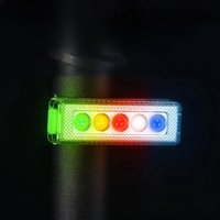 AliExpress cycle zone Bicycle Light 5 LED USB Rechargeable Mountain Bike Rear Lamp Cycle Back Flashlight Cycling Safety Warning Light