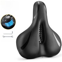 AliExpress ROCKBROS Bike Saddle Silicone Cushion Shock Absorbing Comfortable Cycling Seat Hollow Breathable Thickened Sponge Bicycle Seat
