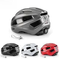 AliExpress ROCKBROS Bike Helmet With Rear Light MTB Road USB Warning Cycling Helmet EPS PC Intergrally molded Safety Bicycle Light Helmet